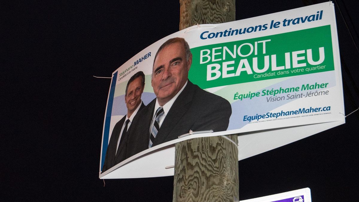 Benoit Beaulieu réélu sans opposition à Saint-Jérôme