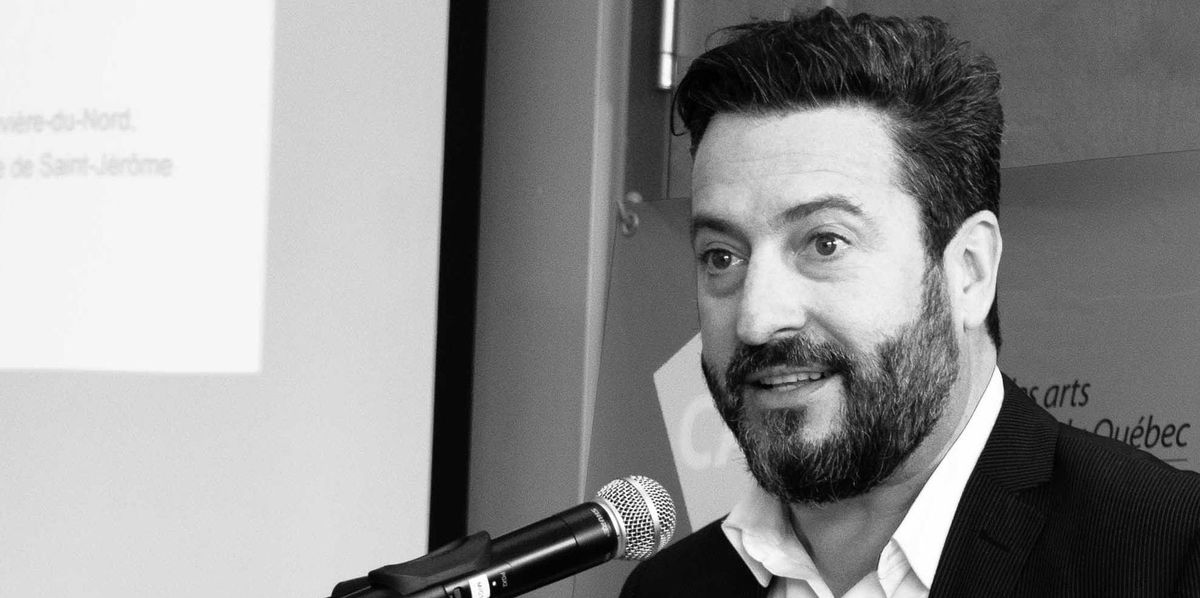 Bruno Laroche, maire de Saint-Hippolyte, agissant ici à titre de président de la Table des préfets des Laurentides, en févrie