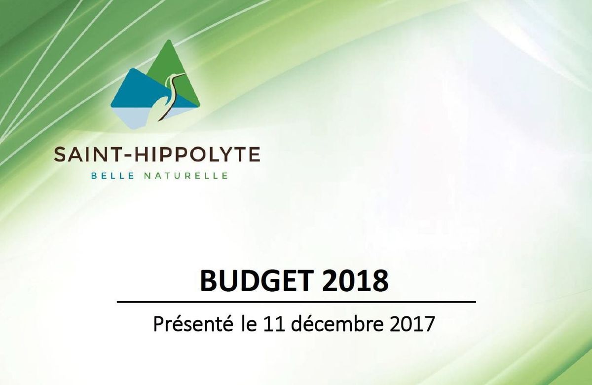 Saint-Hippolyte a déposé son budget 2018: baisse de taxes, une patinoire couverte et d'autres projets