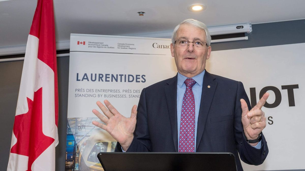 Marc Garneau annonce de l'aide financière pour 150 nouveaux emplois à Saint-Jérôme et Mirabel