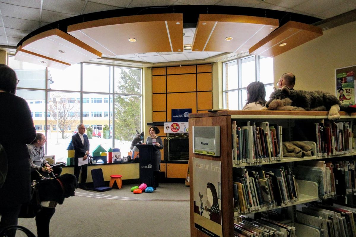 Une bibliothèque de Mirabel ouvre ses portes aux enfants à besoins particuliers