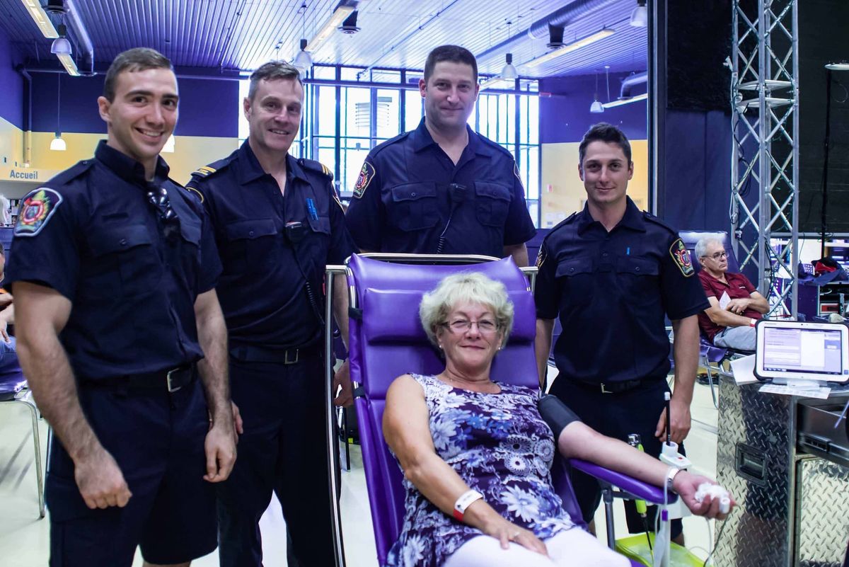 Au moins 117 pintes de bon sang à la collecte du maire de Saint-Jérôme