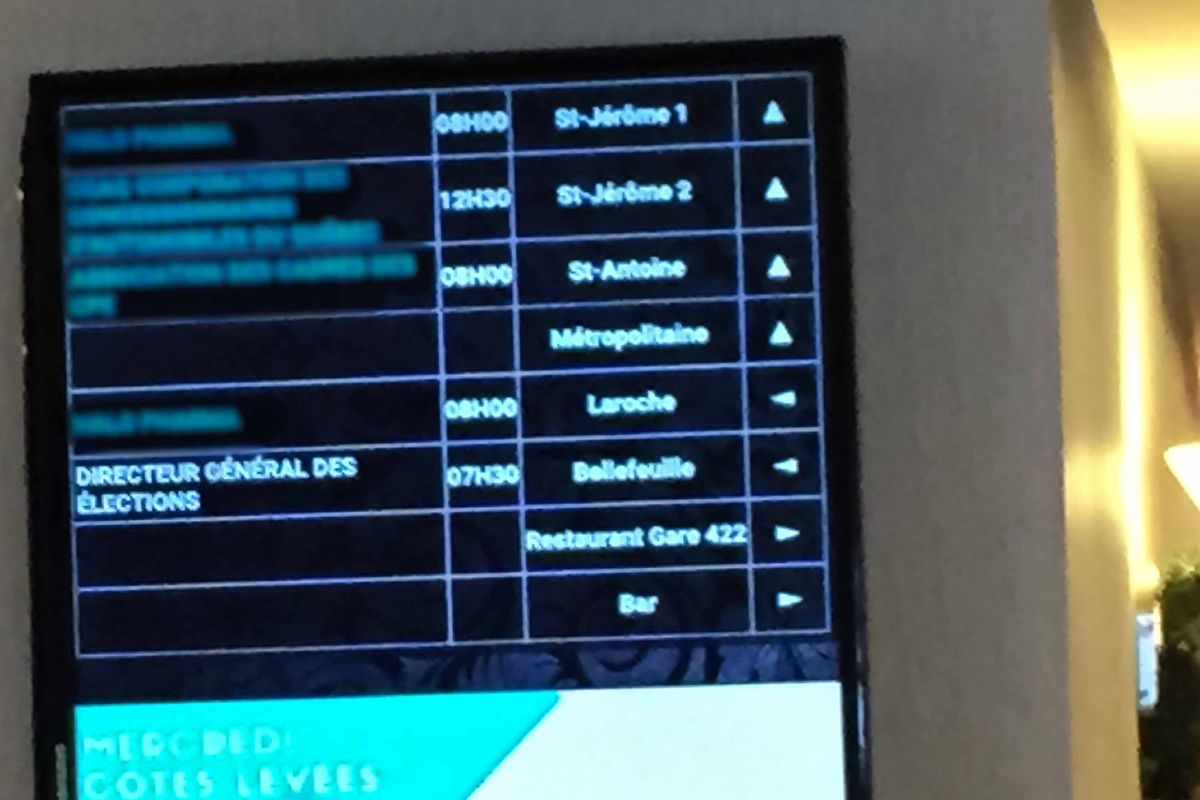 Élections Québec rencontre des élus municipaux à Saint-Jérôme