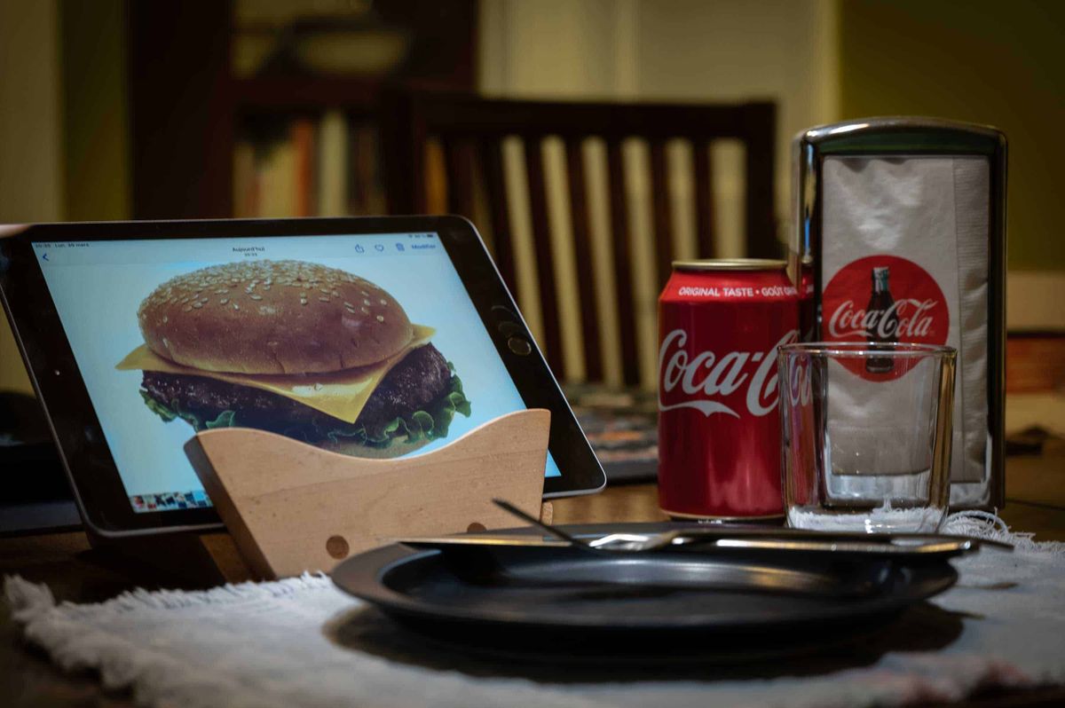 Un cheeseburger démocratique - souper confiné - jour 10, le 30 mars 2020