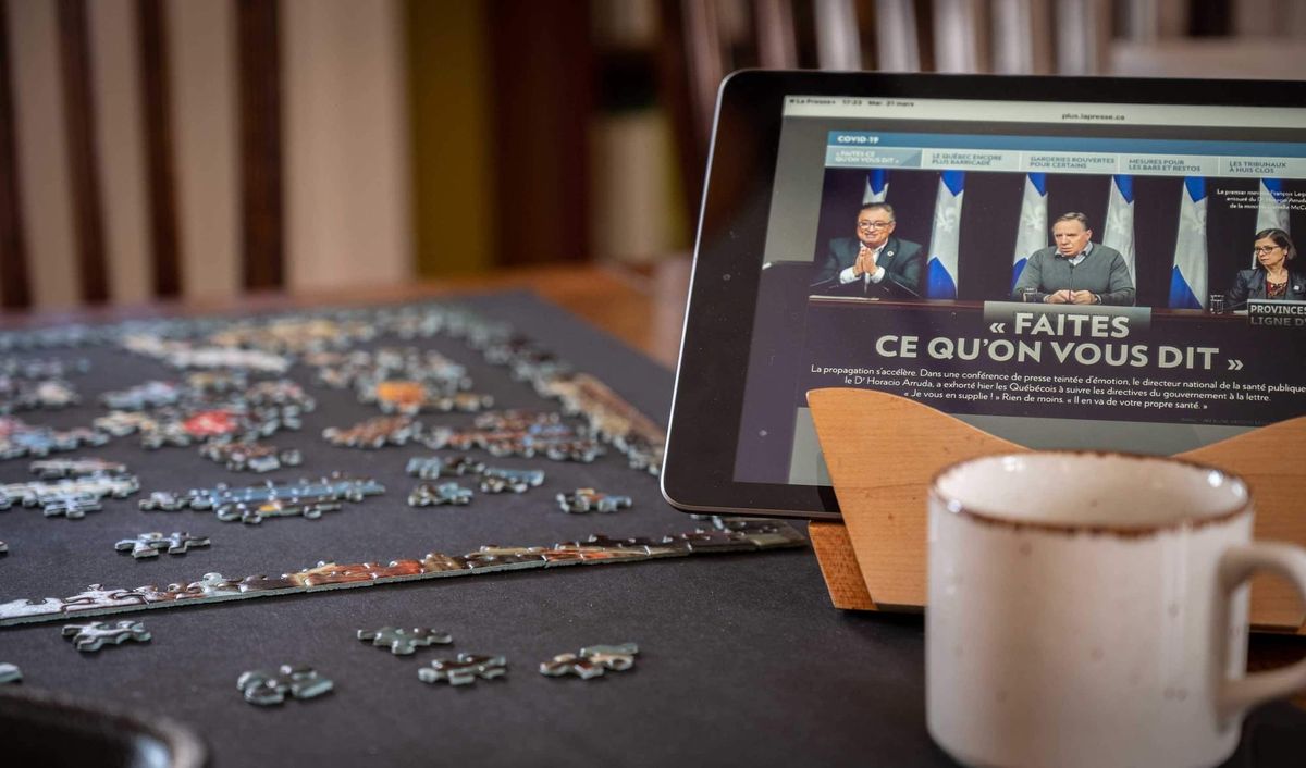 Mon petit guide pour écouter les points de presse - souper confiné - jour 11, le 31 mars 2020