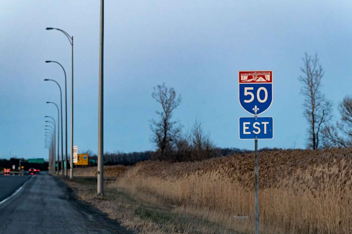 L'autoroute 50 : Guy Lafleur ou Maurice Richard ?