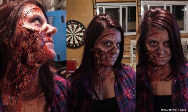 Un zombie crée par David Therrien l'an dernier.