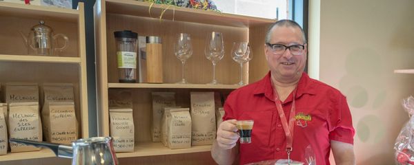 Louis Carpentier a fait de La Choppe à Café un endroit où les amateurs de café et de thé peuvent échanger sur leur passion co