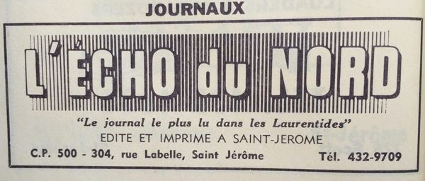 Décès de Marc Fortin, l'esprit de L'Écho du Nord