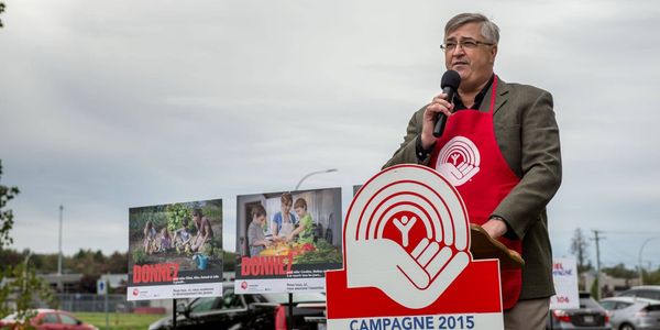 Laurent Martineau, président de la campagne de Centraide Laurentides.