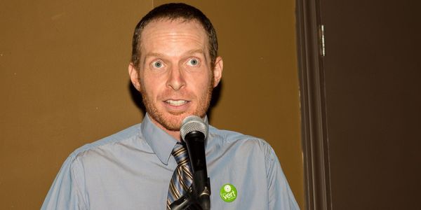 Joey Leckman est le candidat du Parti vert dans Rivière-du-Nord.