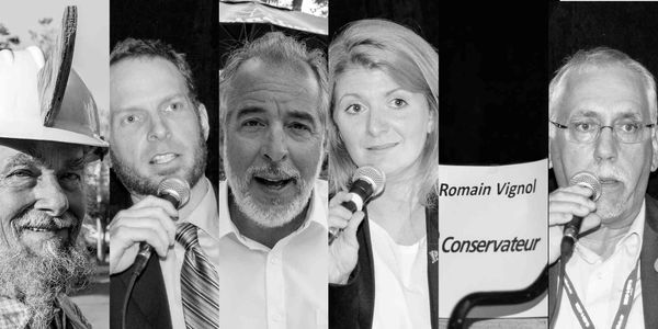 Les candidats à l'élection fédérale dans Rivière-du-Nord