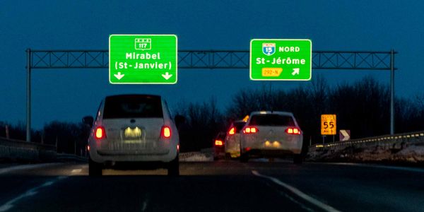 C'est cette bretelle de sortie vers l'autoroute 15 Nord, à l'extrémité de la 50, qui sera fermé jusqu'au 25 janvier.
