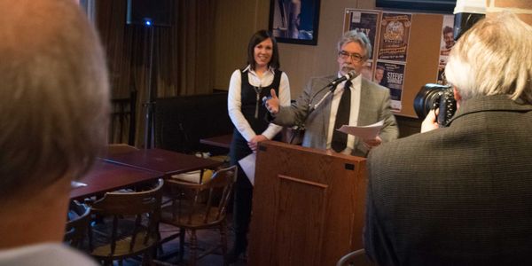 Karine Raymond et Michel Métivier, de la CCISJ, sont les deux personnes chargées d'organiser le Gala des Zénith cette année.