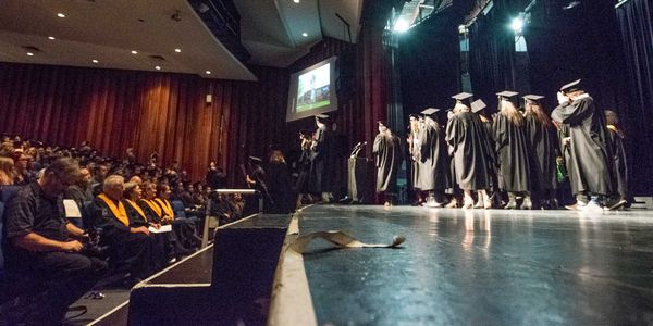 La salle André-Prévost, lors d'une remise de diplômes le 18 octobre 2015, une activité initiée il y a quelques années par Mar