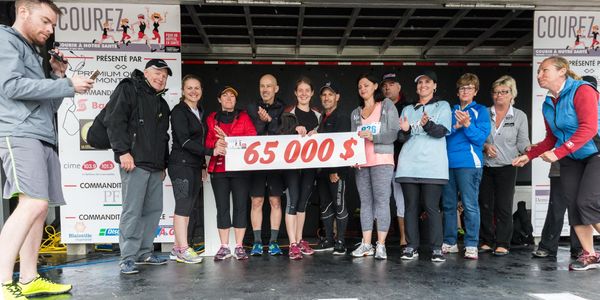 Une course de 65 000$... sous la pluie