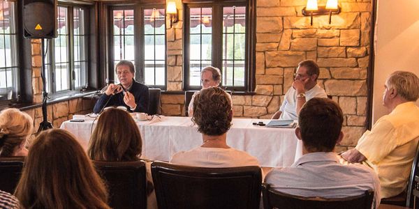 Joseph Dydzak, Jean-François Mercure et Louis Lépine animaient la rencontre au Viking, le matin du 13 août 2016.