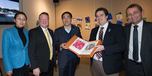 Une délégation chinoise intéressée par la gestion des centres de ski a été reçue officiellement par la Ville de Sainte-Adèle,