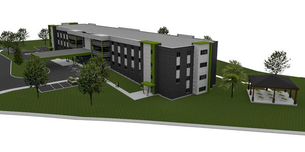 Le nouveau CHSLD de 99 lits qui sera construit sur le boulevard J.-B.-Rolland, entre le boulevard Jean-Paul-Hogue et l'avenue