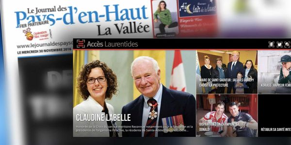 Accès a annoncé être devenu propriétaire du Journal des Pays-d'en-Haut - La Vallée, le 30 novembre 2016.