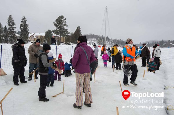 Ça mord sur le lac des Sables