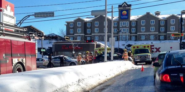 Accident coin de Martigny et Mgr-Dubois