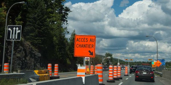 Vous ennuierez-vous des cônes orange à l'entrée de Sainte-Adèle?