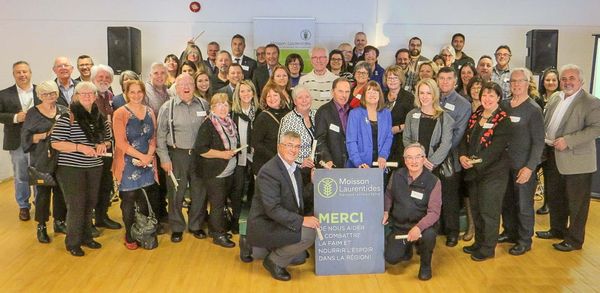 Les bénévoles de Moisson Laurentides ont fait plus de 11 000 heures en 2016