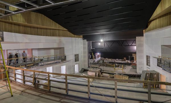Les travaux avancent au Théâtre Gilles-Vigneault