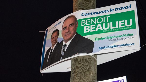 Benoit Beaulieu réélu sans opposition à Saint-Jérôme