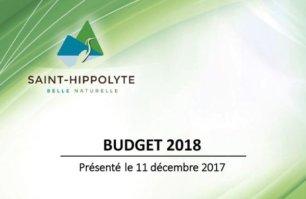 Saint-Hippolyte a déposé son budget 2018: baisse de taxes, une patinoire couverte et d'autres projets