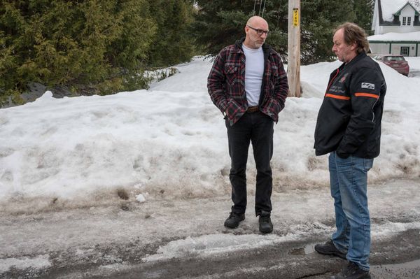 Depuis le début du printemps, Martin Cyr et André Bédard appréhendent la fonte des neiges et les inondations qu'ils sont cert