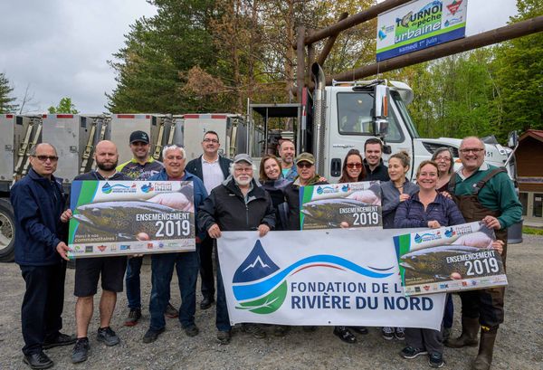 Tout un été 2019 consacré à la pêche urbaine sur la rivière du Nord