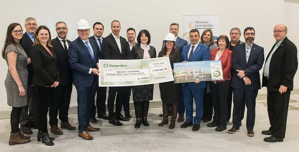 1 M$ de Desjardins pour aider Moisson Laurentides à nourrir plus de gens de la région