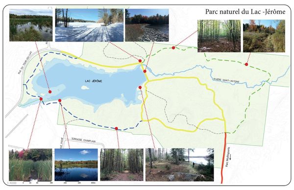 La Ville de Saint-Jérôme annonce 2,5 km de nouveaux sentiers au parc du lac Jérôme d'ici novembre