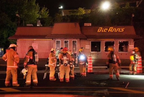 Incendie au Dic Ann's de Saint-Jérôme