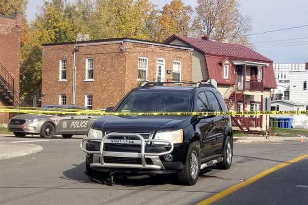 Cycliste gravement blessé après une collision avec un VUS