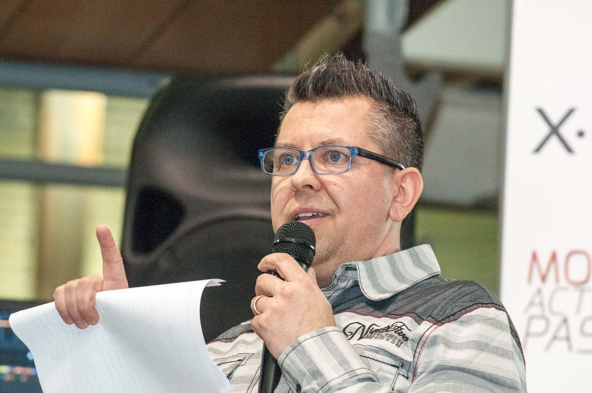 Gilbert Grenier, grand responsable de Toucher le Sommet. 