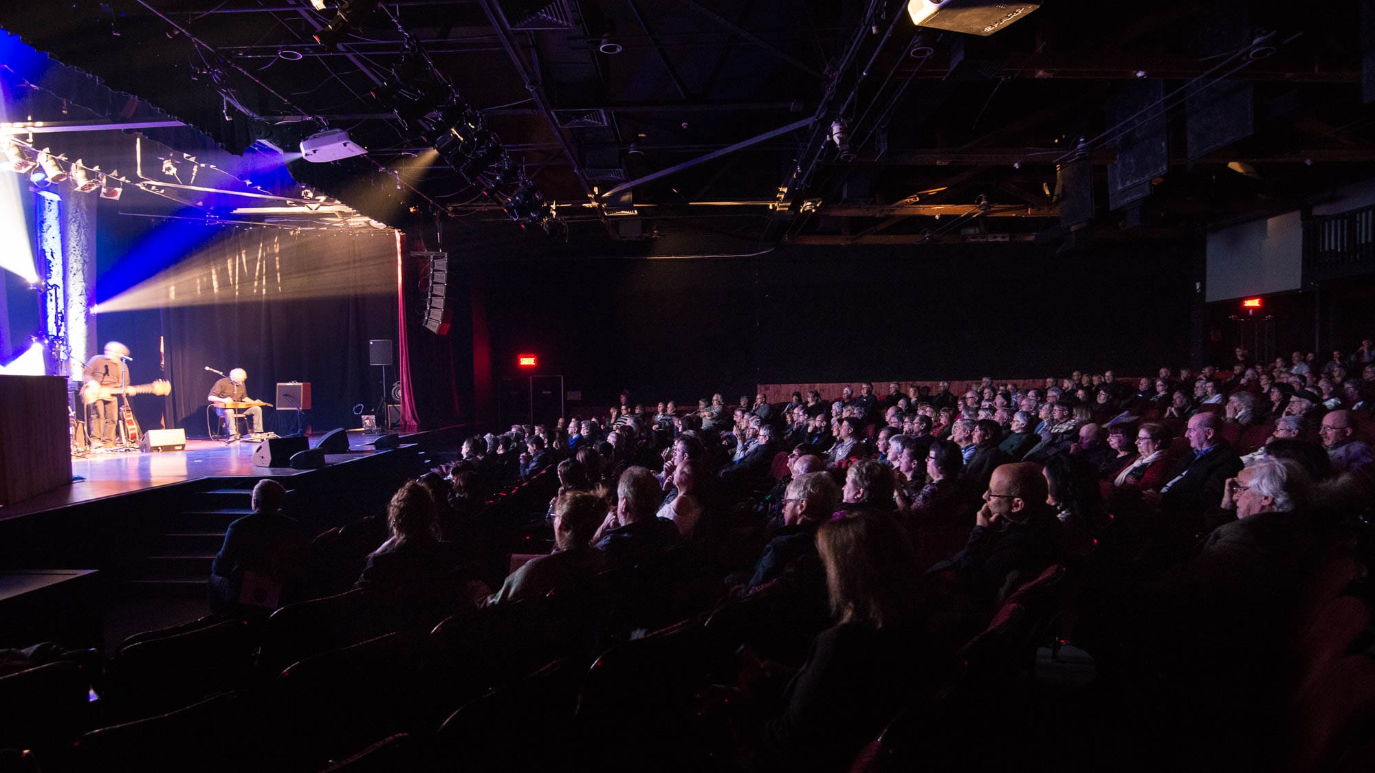 Le Patriote, lors du spectacle de lancement de la 50e saison, le 29 mars 2017.