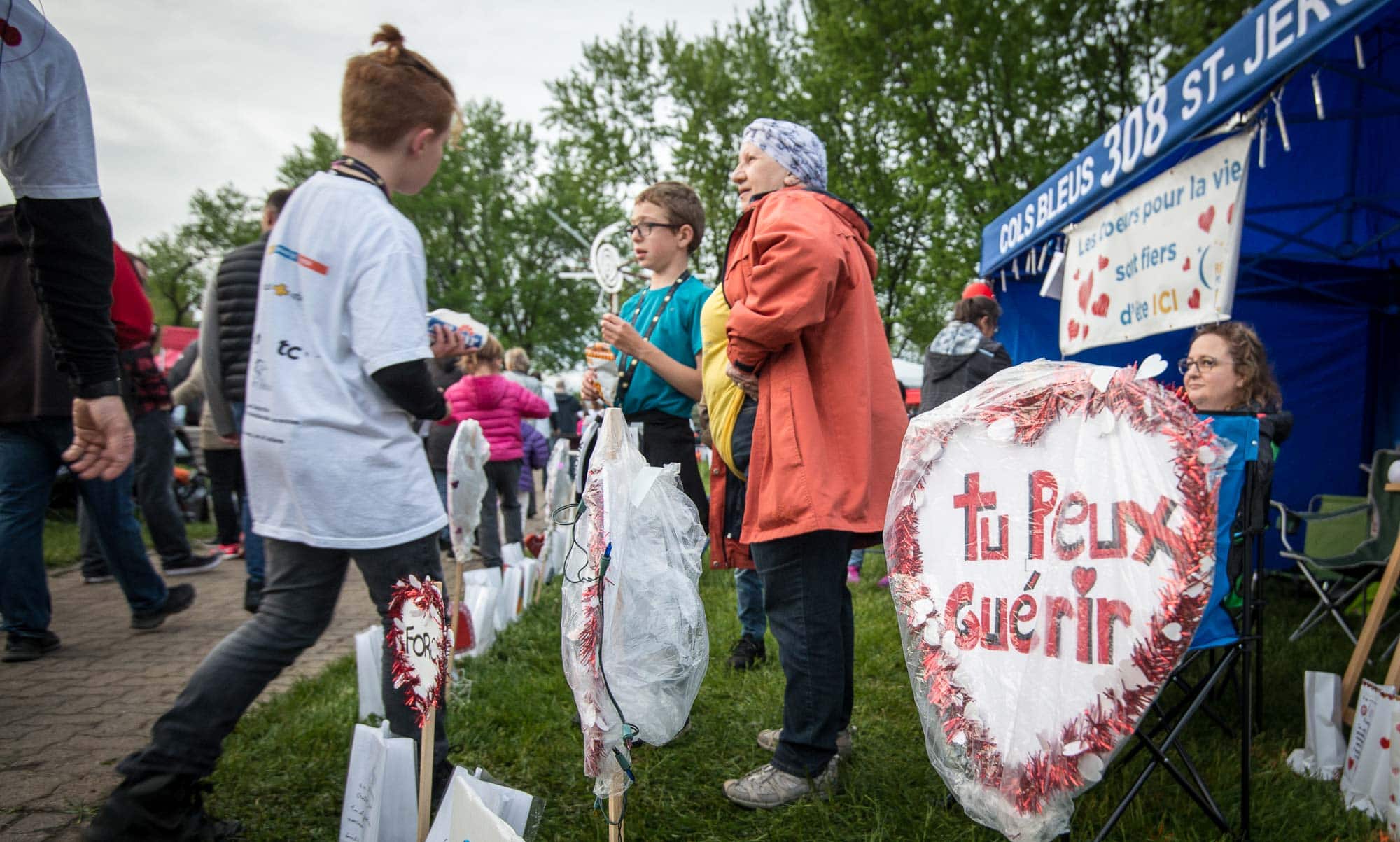 Tu peux guérir. Le message est simple. Et l'espoir est porté par des centaines de personnes.