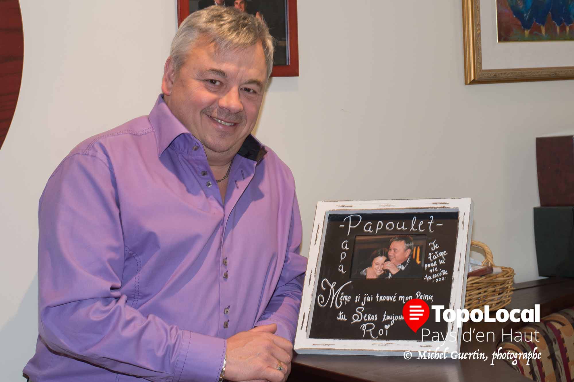 Michel Rochon, avec St-Hubert depuis plus de 37 ans, a maintenant une relève familiale.