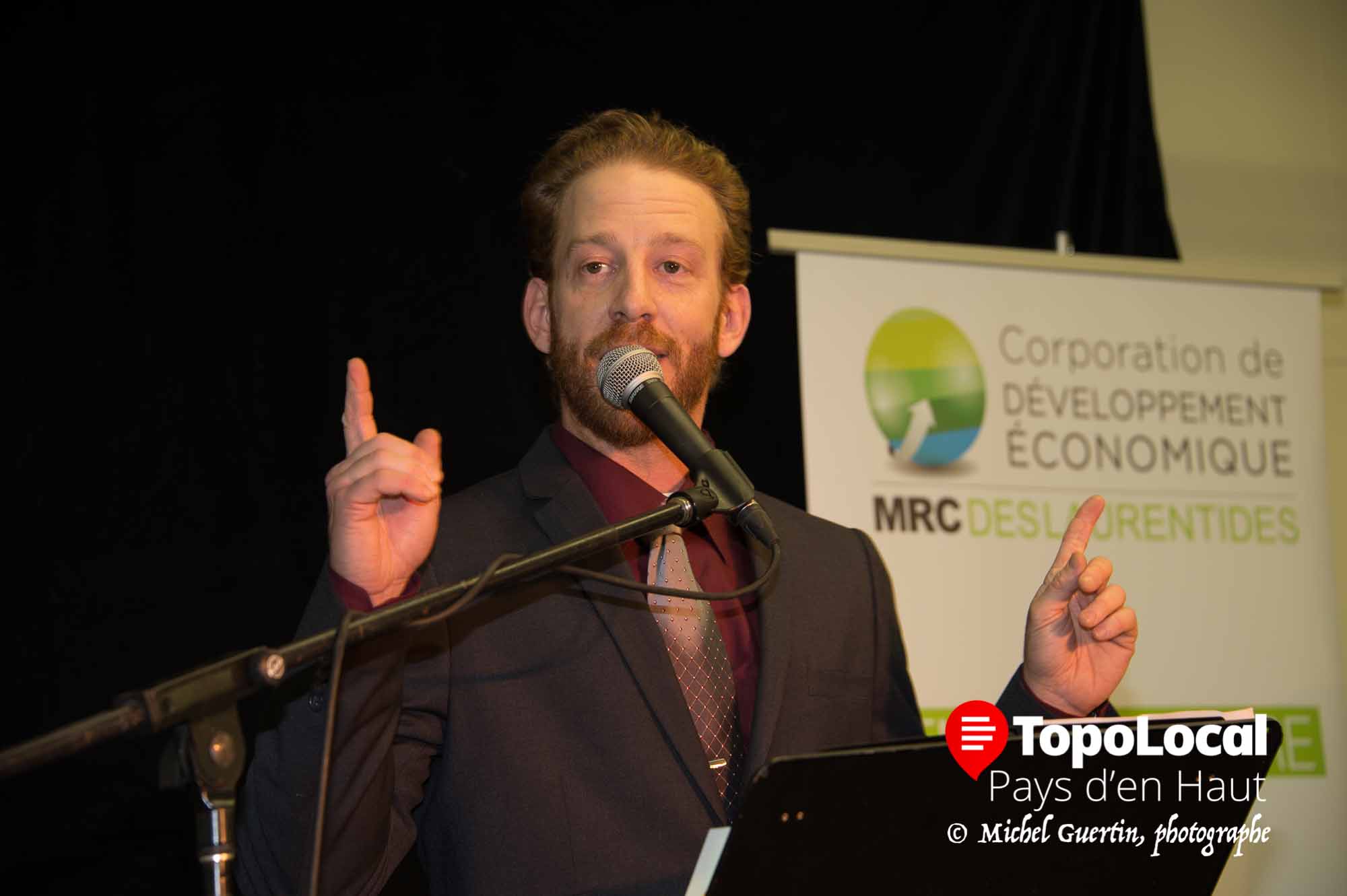 C'est Hugo Paquette qui a assuré avec brillo l'animation de cette remise de prix .