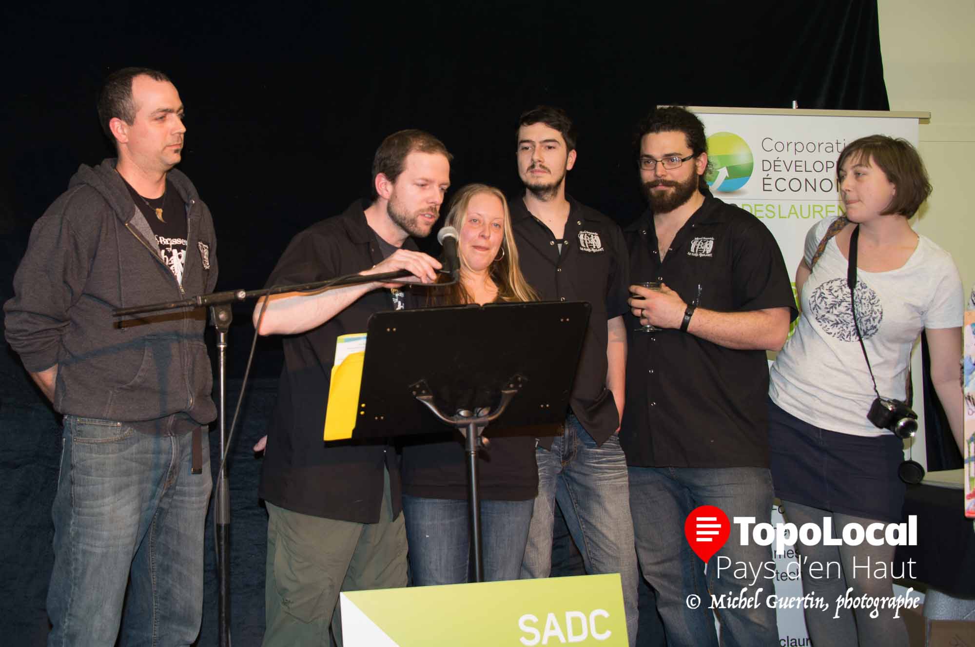 C'est la micro-brasserie Le Baril Roulant de Val-David qui a remporté le prix coup de coeur du jury ainsi que le prix du public.