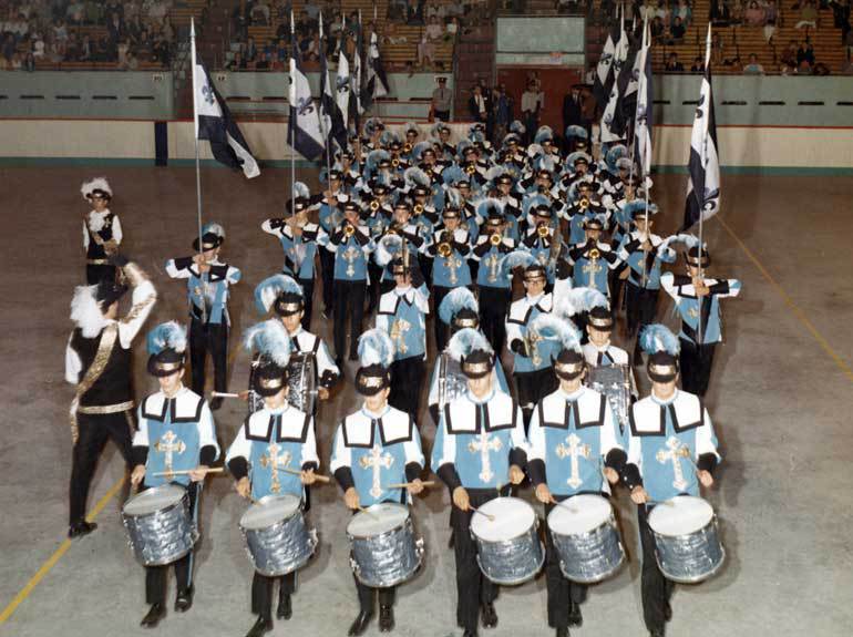 Les Mousquetaires de Saint-Jérôme, en 1968.