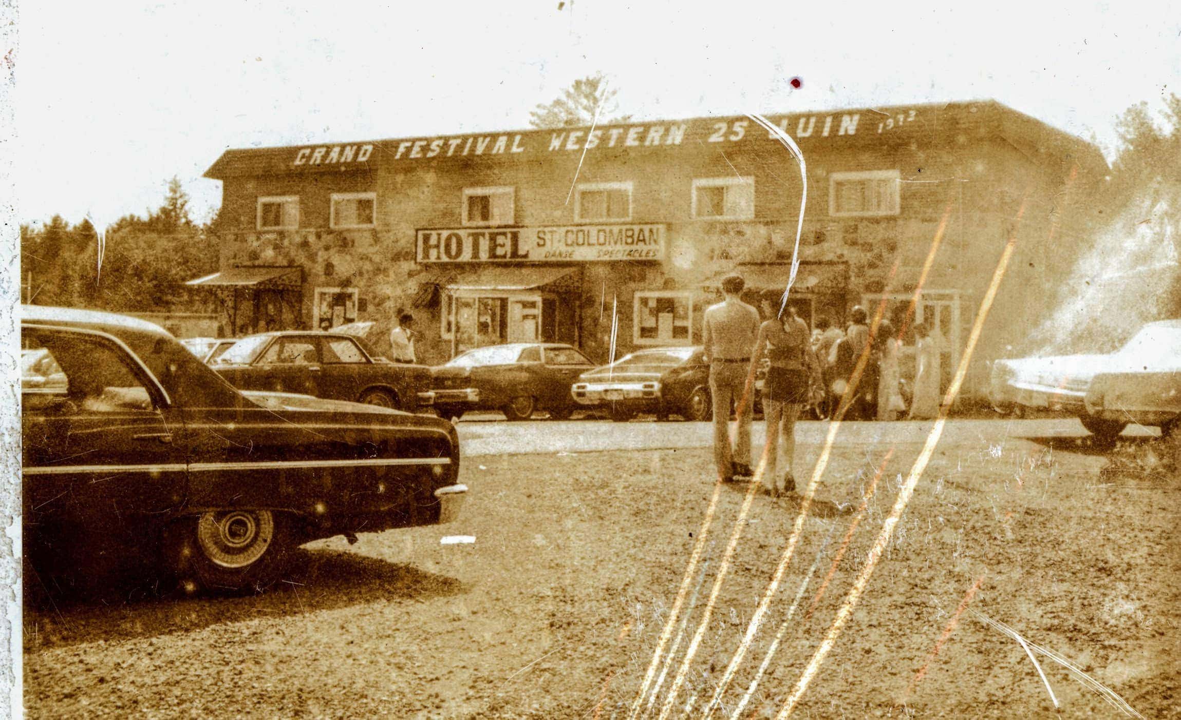 L'Hôtel Saint-Colomban était toujours une destination populaire, au début des années 1970.
