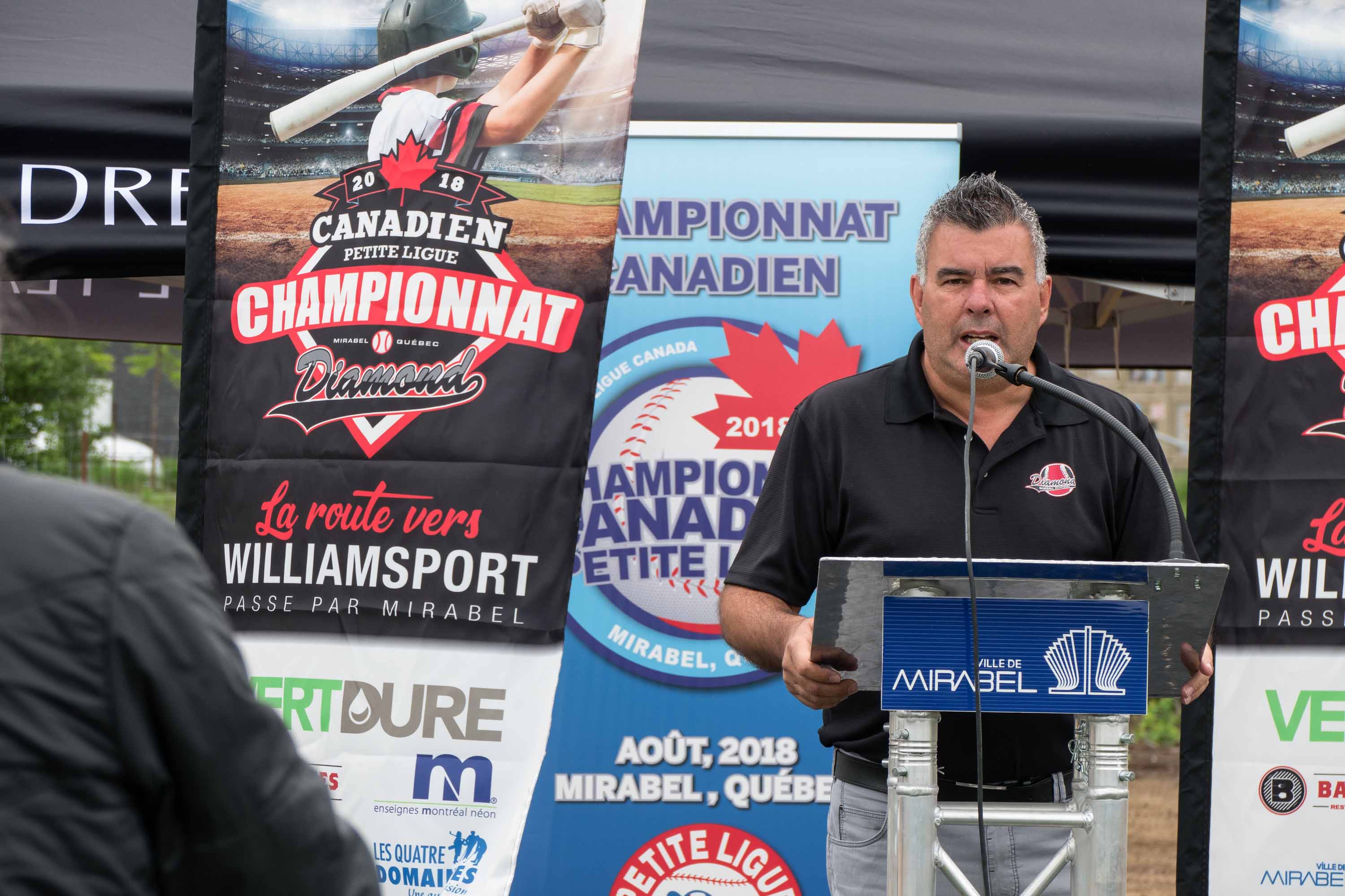 Daniel Proulx a fait en sorte que les jeunes aient un espace exceptionnel pour jouer au baseball.