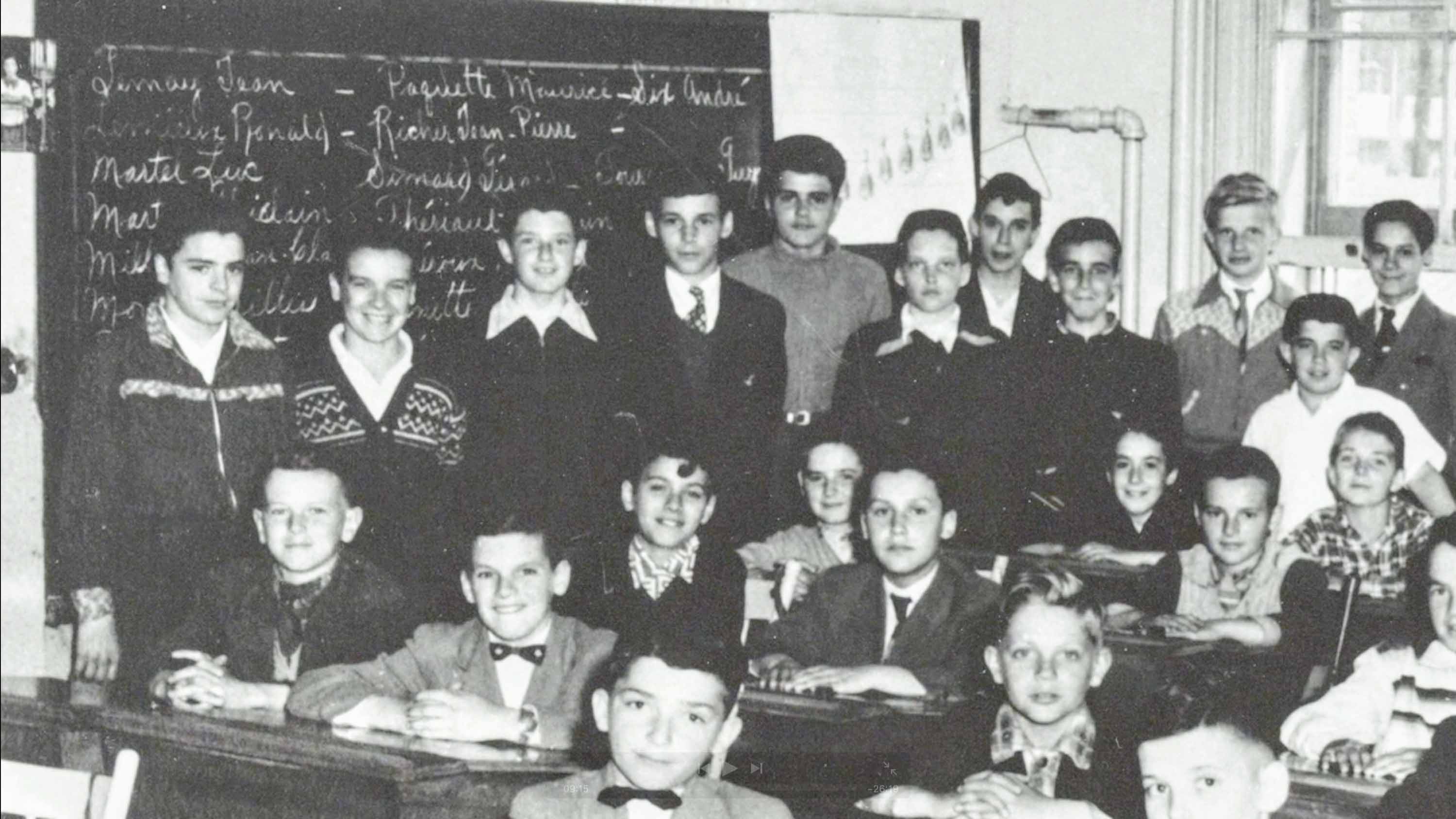 La classe de M. Guénette