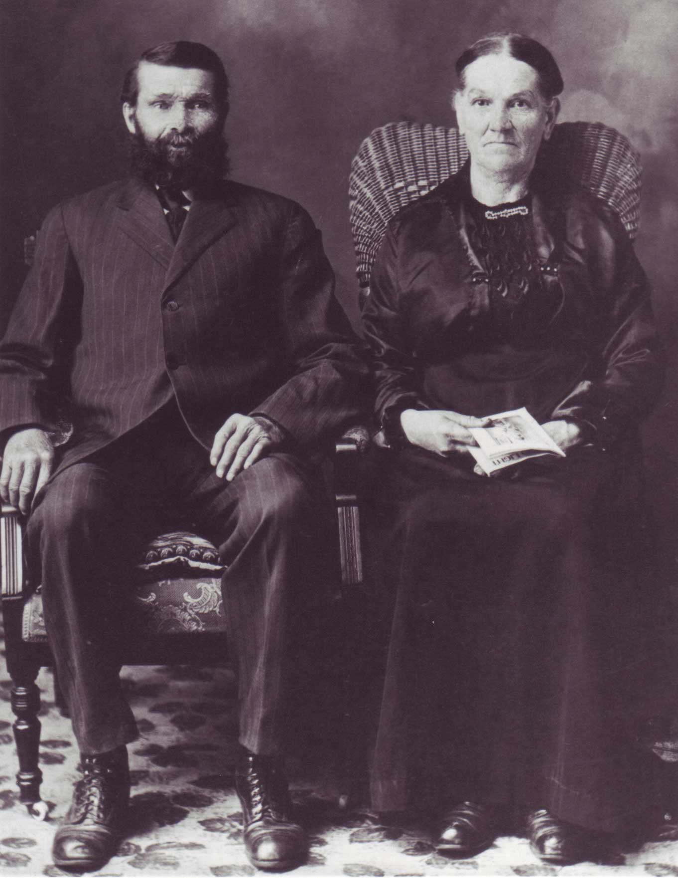 Jean-Baptiste Richer et son épouse Palmire Paquette, les arrière- grands-parents de Gilles Richer.