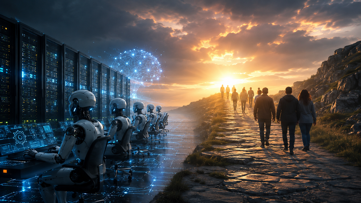 A BearNetAI Viewpoint: The Real Challenge Is Not Artificial Intelligence. It Is Human Adaptation