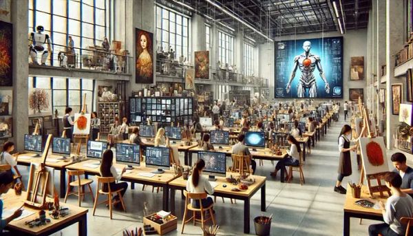 Integration of AI in Art and Design Education